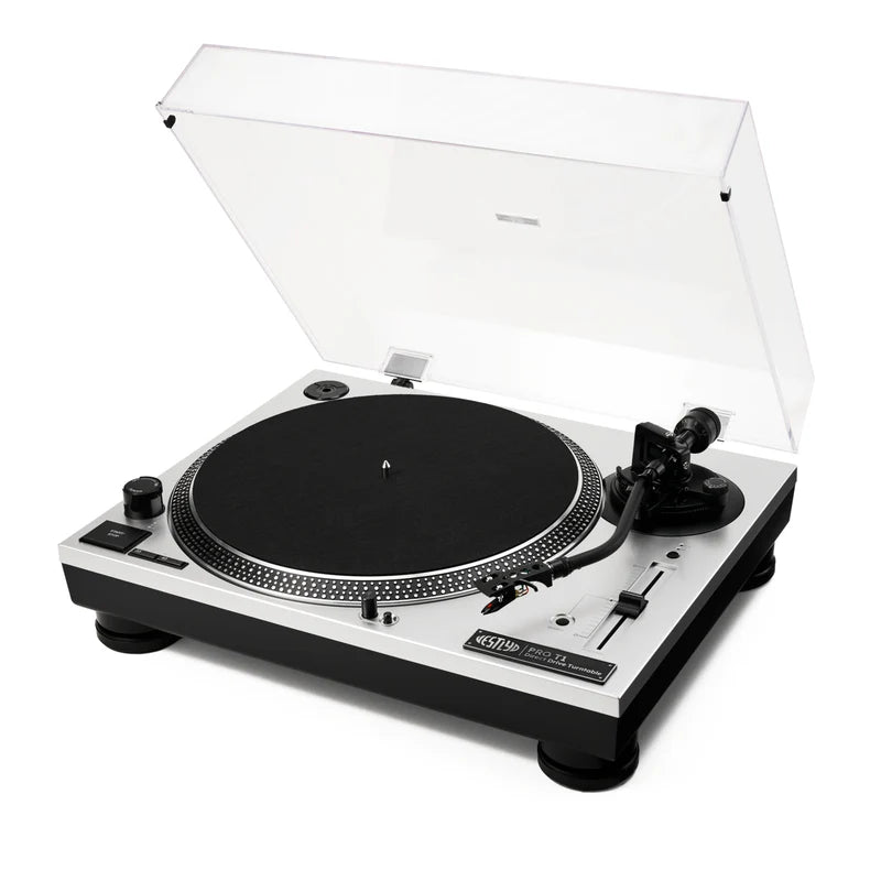 Vestlyd pro t1 nero/silver giradischi trazione diretta braccio a s e pitch adj