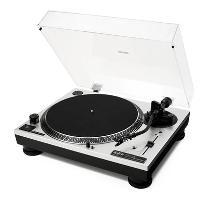 Vestlyd pro t1 nero/silver giradischi trazione diretta braccio a s e pitch adj