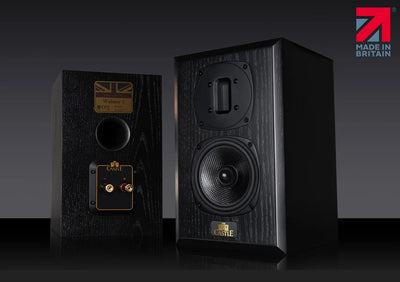 Castle walmer 1 walnut coppia diffusori 2 vie tweeter a nastro