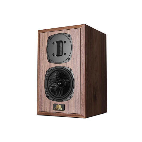 Castle walmer 1 walnut coppia diffusori 2 vie tweeter a nastro