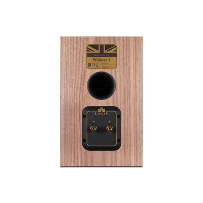 Castle walmer 1 walnut coppia diffusori 2 vie tweeter a nastro