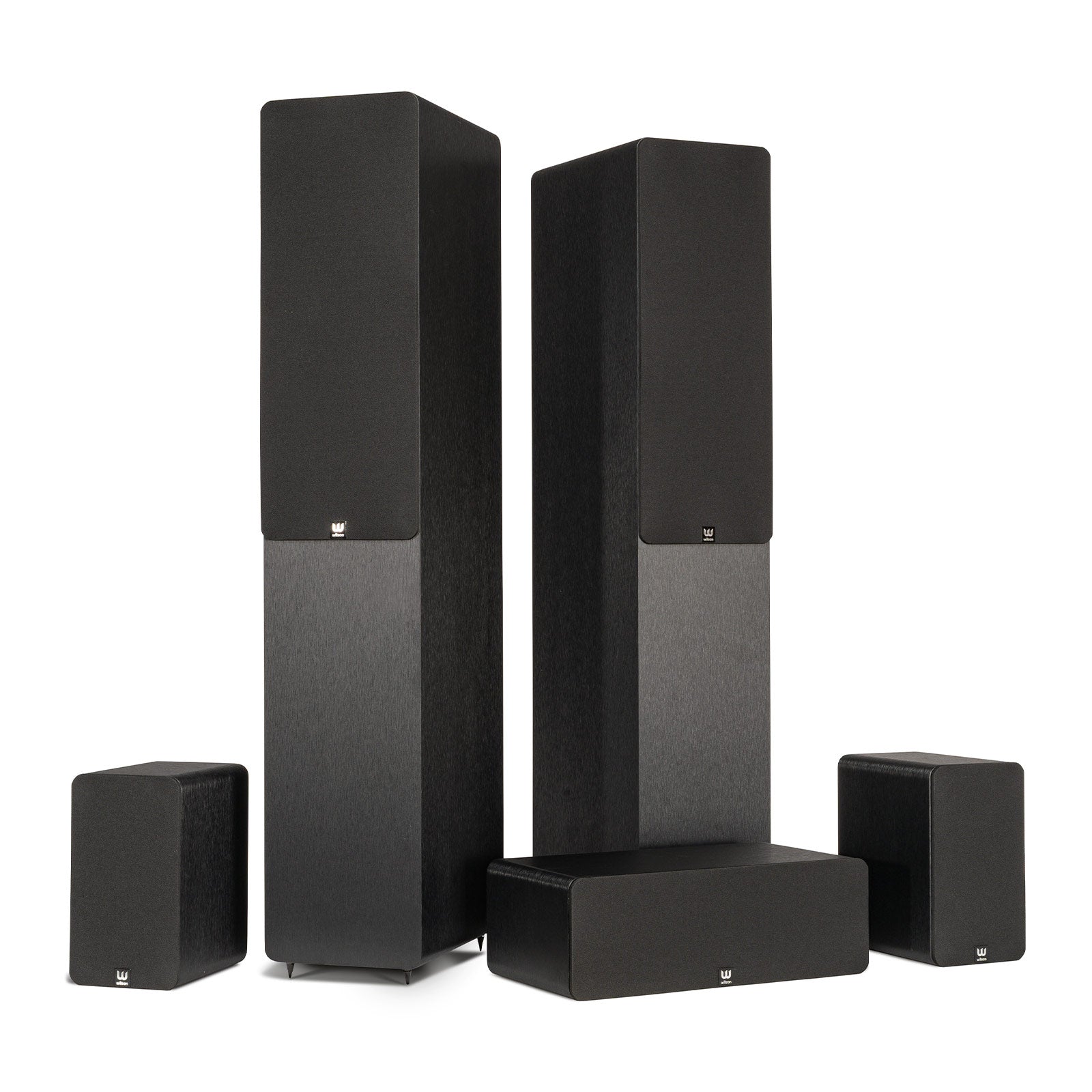 Wilson Scenix nero kit 5 diffusori per sitema home cinema