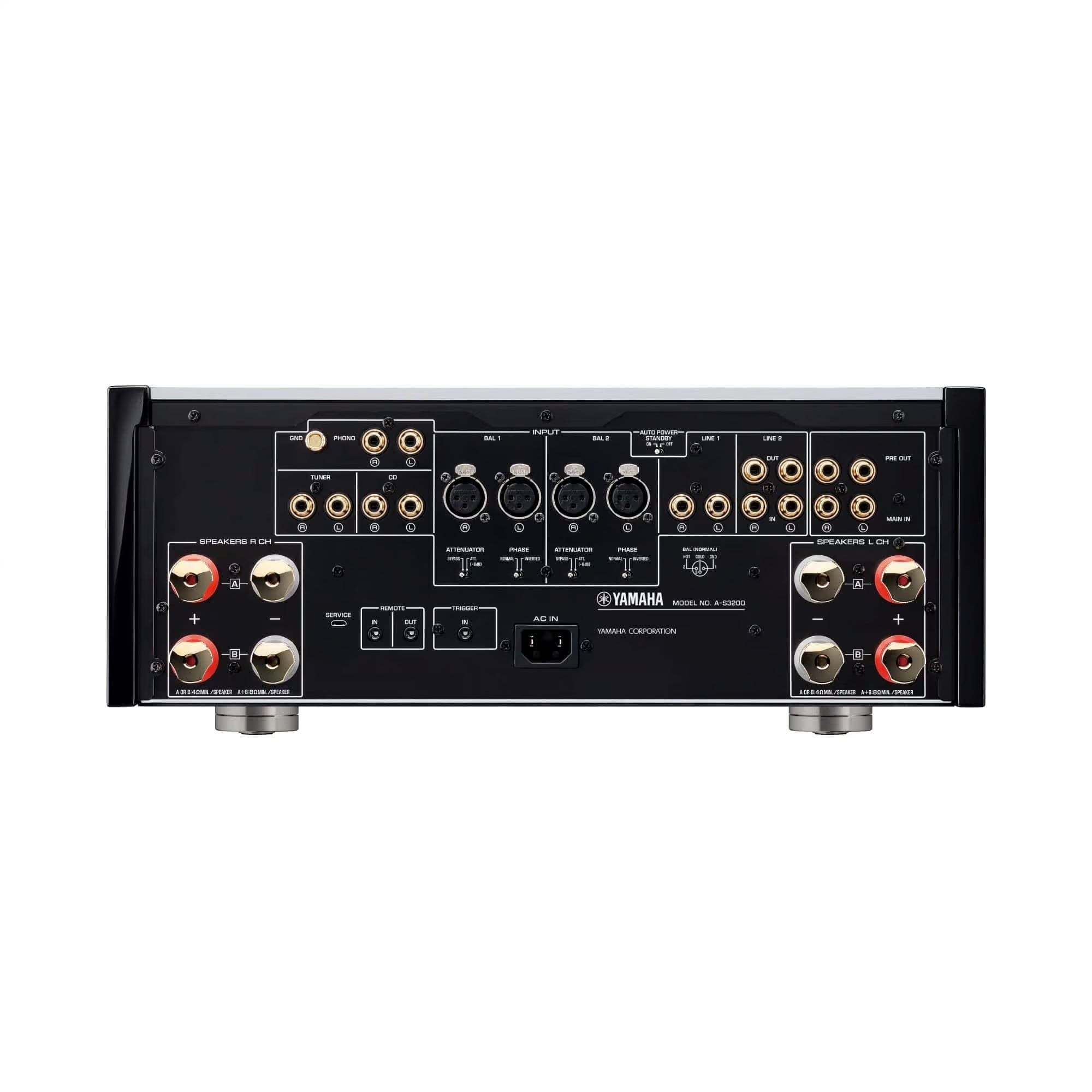 Yamaha AS3200 nero amplificatore 2 canali HI-END