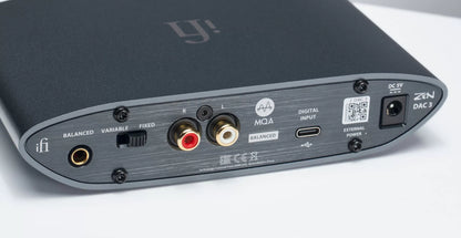 Ifi Zen Dac 3 convertitore hi-res 768kHz, DSD512, and MQA