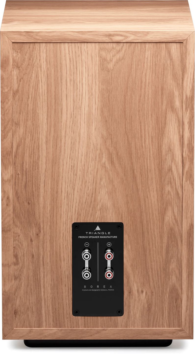 Triangle Borea BR05 rovere chiaro diffusori 2 vie bass reflex anteriore
