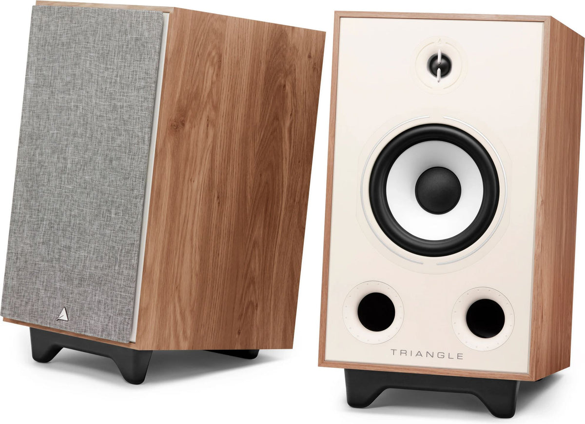 Triangle Borea BR05 rovere chiaro diffusori 2 vie bass reflex anteriore