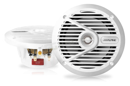 Alpine SPS-M601W coppia speaker marini da 16,5 cm coassiali