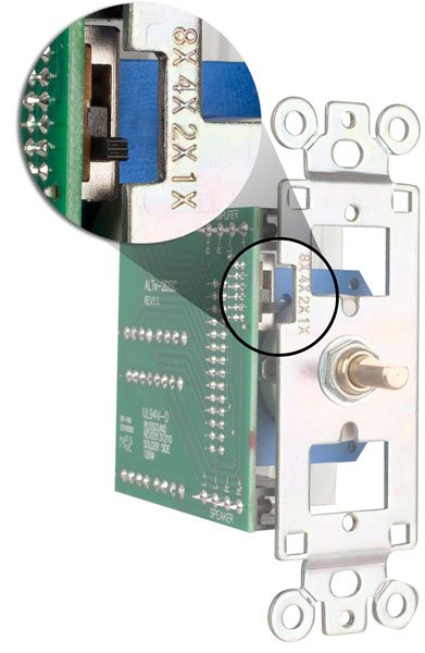 Russound ALT-126R volume control con adattamento di impedenza