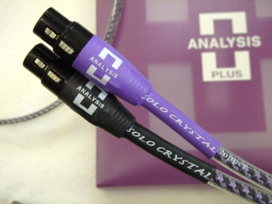 Analysis plus Solo Crystal Oval IN cavo XLR bilanciato da 1,5MT