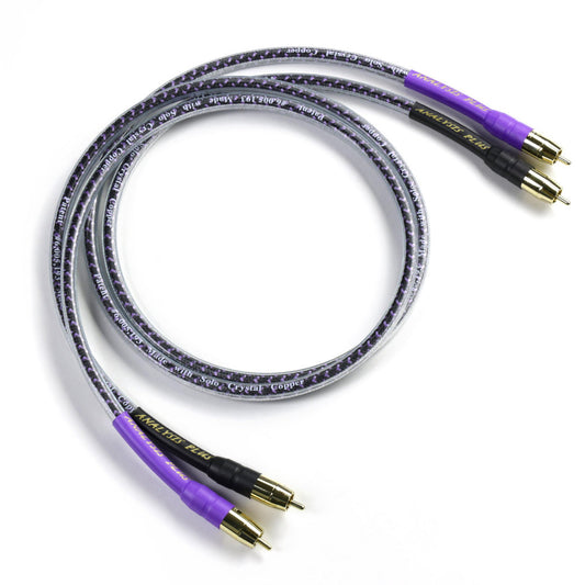 ANALYSIS PLUS SOLO CRYSTAL OVAL – Cavo di segnale RCA-RCA 1 METRO