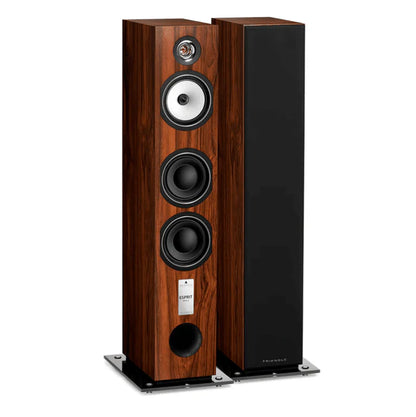 TRIANGLE ANTAL EZ TEAK COPPIA DI DIFFUSORI DA PAVIMENTO A 3 VIE NUOVE