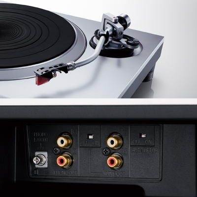 Technics SL-1500CEG-S silver giradischi a trazione diretta testina ortofon 2mred