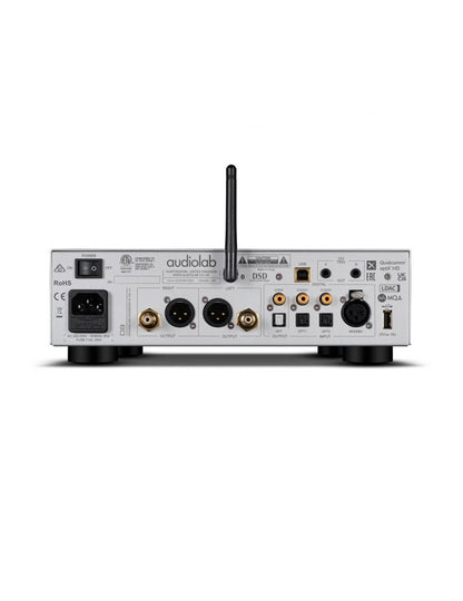 Audiolab D9 silver dac ESS Sabre32 ES9038PRO e ampli per cuffia