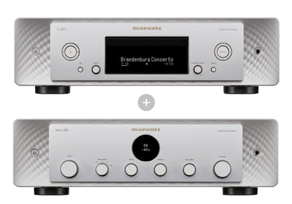 Marantz model 50 bundle silver amplificatore + lettore cd