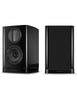 Wharfedale Aura 1 nero laccato diffusoi 2 vie da scaffale tweeter AMT