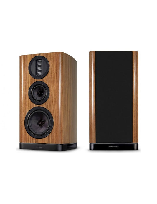 Wharfedale Aura 2 noce laccato diffusori da stand 3 vie tweeter AMT