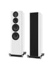 Wharfedale Aura 4 bianco laccato diffusori da pavimento 3 vie tweeter AMT