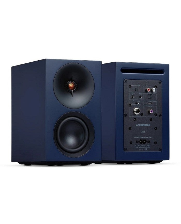 Cambridge Audio LR small nero diffusori attivi compatti
