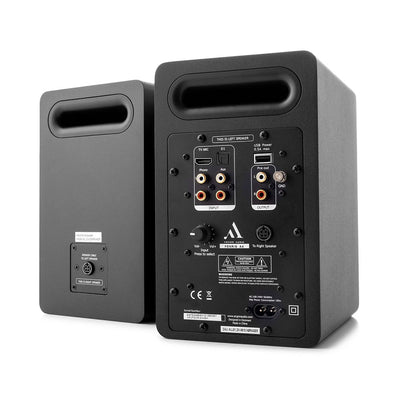 Argon Audio Fenris A4 nero diffusori attivi da scaffale