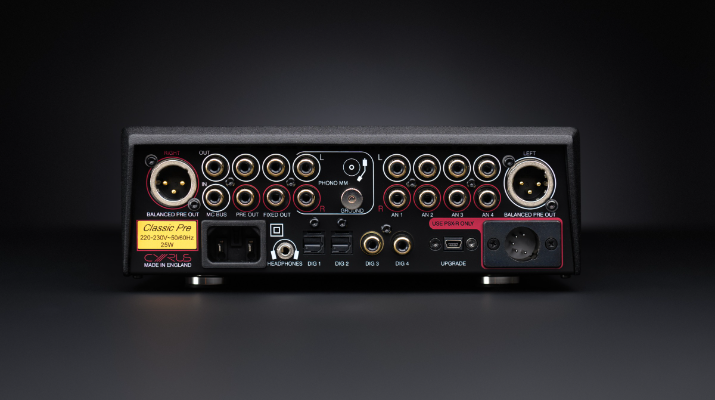 Cyrus Classic Pre Preamplificatore con Stadio Phono MM integrato.