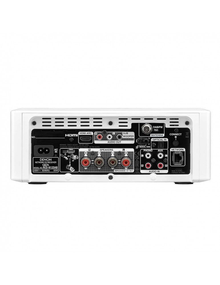 Denon Ceol N12 BIANCO sistema completo di diffusori SC-N10