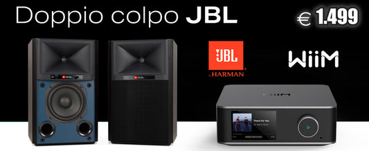 JBL 4305P diffusori attivi + project E1 phono giradischi PROMO