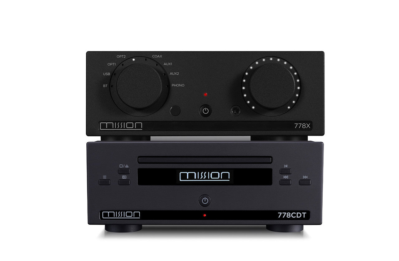 Mission 778x + 778 cdt amplificatore + meccanica cd