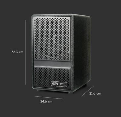 Vestlyd M6C nero coppia diffusori amplificati