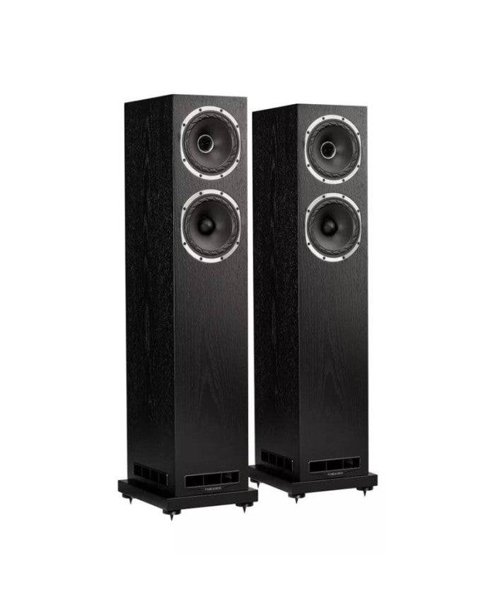 Fyne Audio F501S nero quercia Coppia di Diffusori da Pavimento