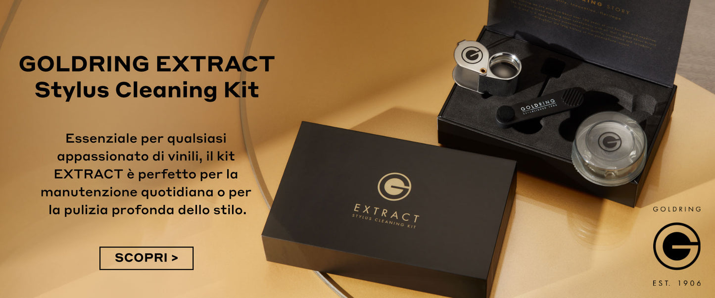 Goldring Extract Stylus Cleaning Kit pulizia del tuo stilo