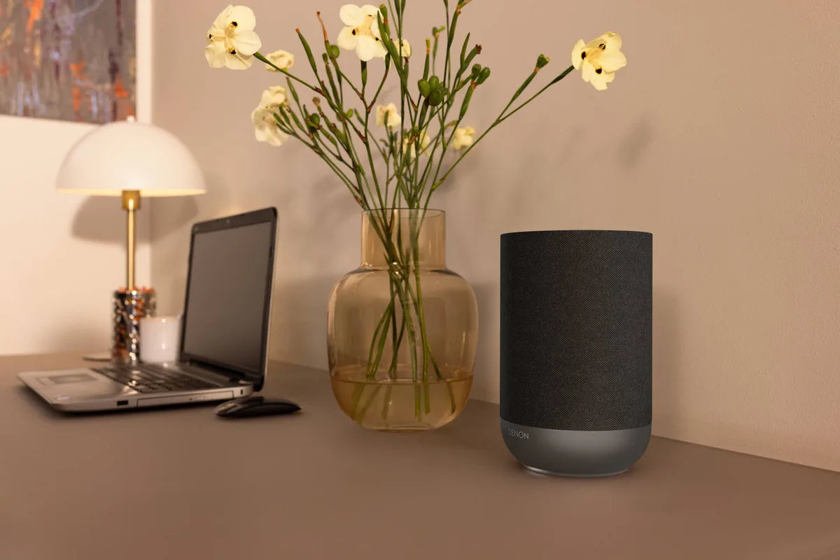 Denon Home 200 nero speaker wireless e multi-room con Dolby Atmos