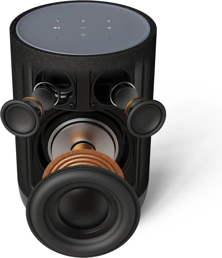 Denon Home 200 nero speaker wireless e multi-room con Dolby Atmos