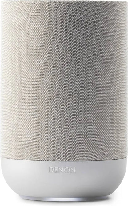 Denon Home 200 silver speaker wireless e multi-room con Dolby Atmos