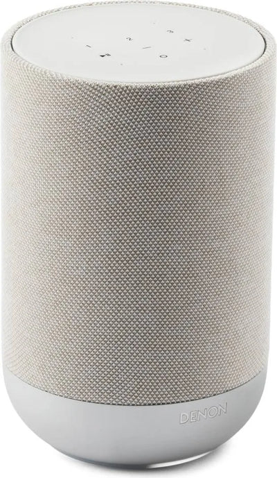 Denon Home 200 silver speaker wireless e multi-room con Dolby Atmos