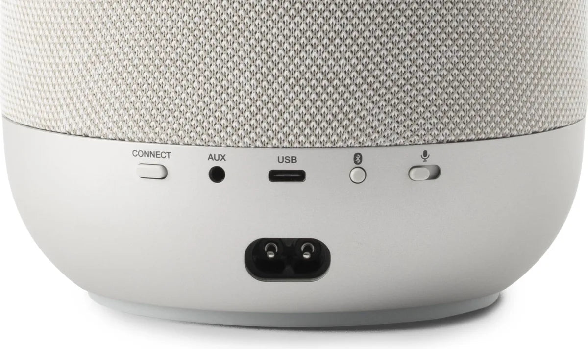Denon Home 200 silver speaker wireless e multi-room con Dolby Atmos