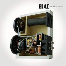 Elac Concentro S 503 noce laccato diffusori 3 vie da stand