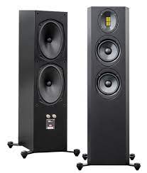 Scansonic M20.2 nere diffusori pavimento 2 vie con radiatore passivo