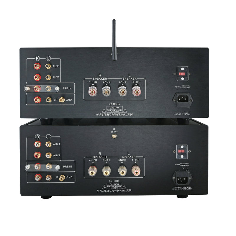 Pier Audio MS2000 T03 nero integrato 2 canali ibrido