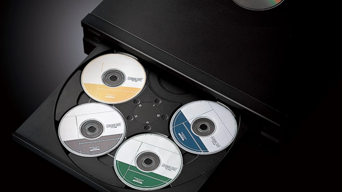 Yamaha CD-C603 nero lettore multicd a 5 dischi con porta usb