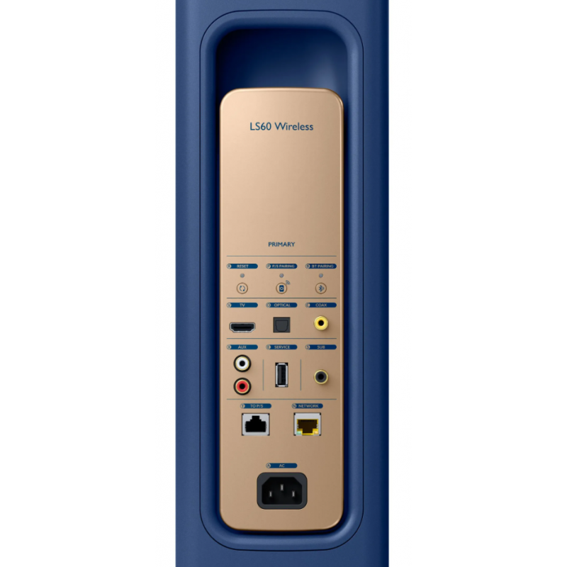 Kef LS60 Royal blu diffusori 3 vie attivi wireless