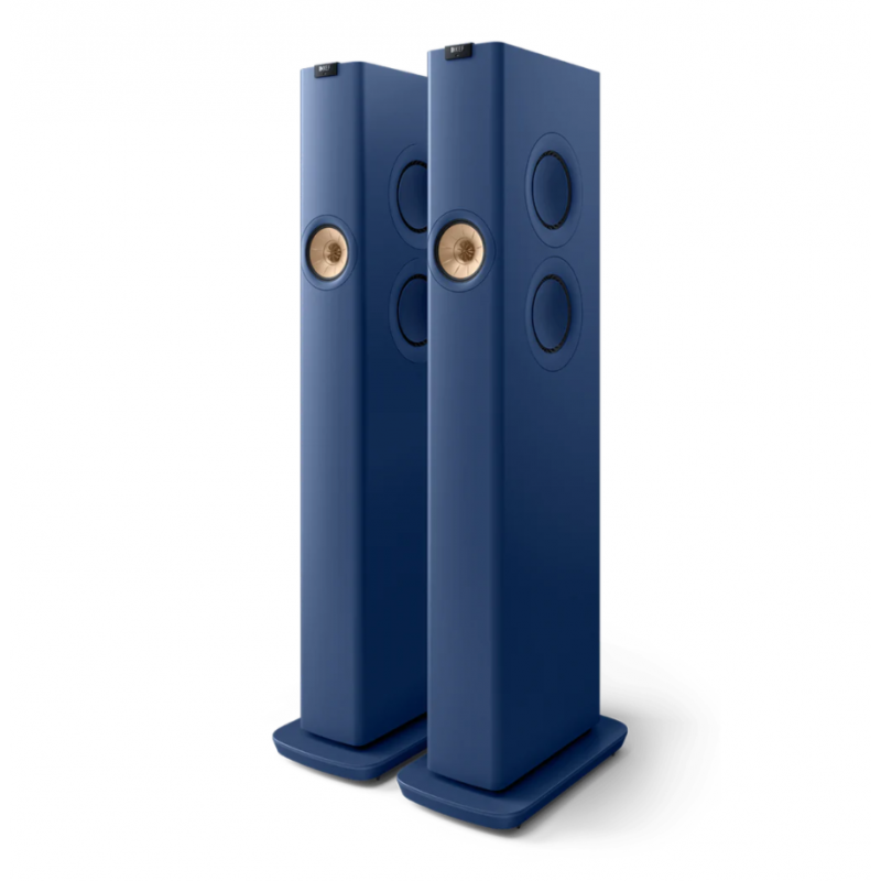 Kef LS60 Royal blu diffusori 3 vie attivi wireless