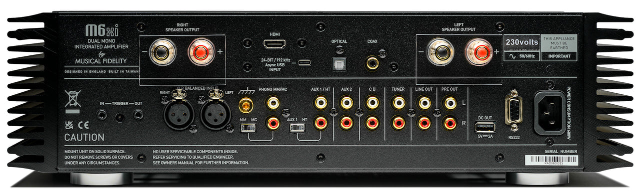 Musical Fidelity M6xi nero amplificatore 2 canali 230 watt