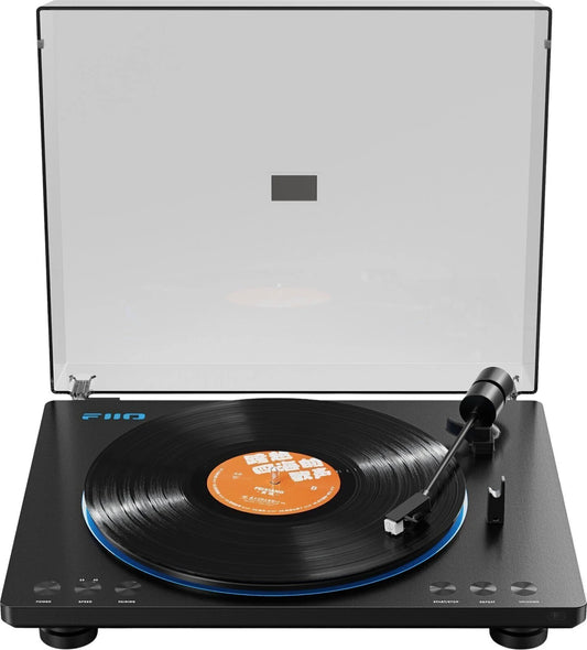 Fiio TT13 bt nero giradischi con bluetooth automatico