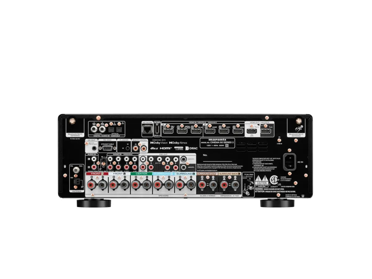 Marantz Cinema 60 Serie 2 nero sintoamplificatore 7 canali