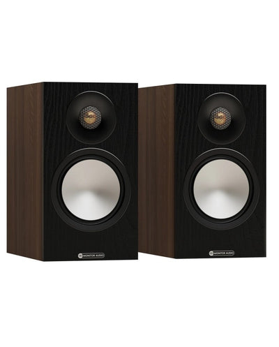Monitor Audio BRONZE 50 7G noce Coppia Diffusori da Scaffale