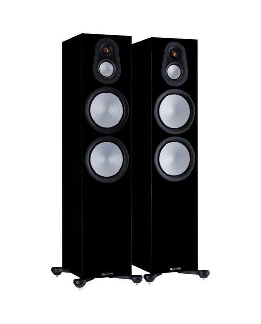 Monitor Audio Silver 500 7G nero laccato diffusori 3 vie