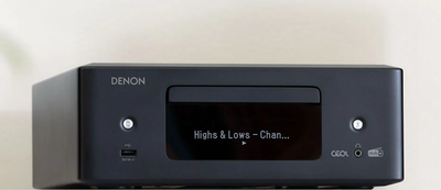 Denon CEOL N12 DAB nero Sistema all-in-one con lettore CD, radio DAB/FM, HDMI ARC e streaming HEOS®