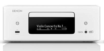 Denon CEOL N12 DAB bianco Sistema all-in-one con lettore CD, radio DAB/FM, HDMI ARC e streaming HEOS®