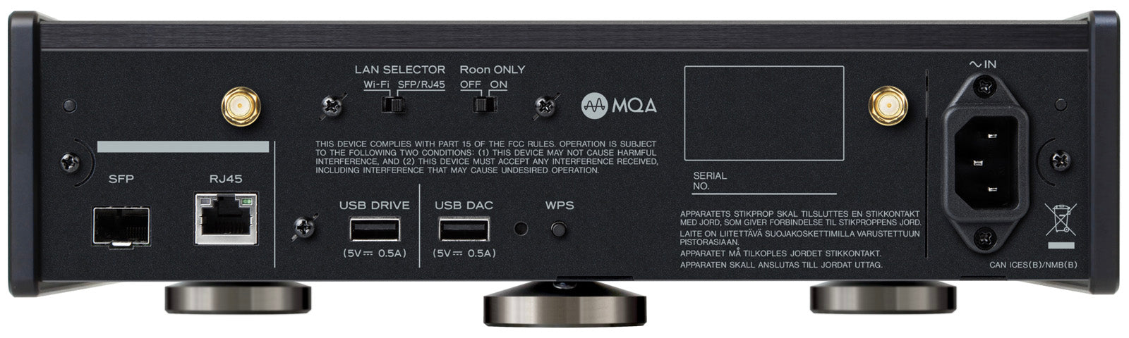 Teac NT-507T silver network transport senza DAC Hi-End