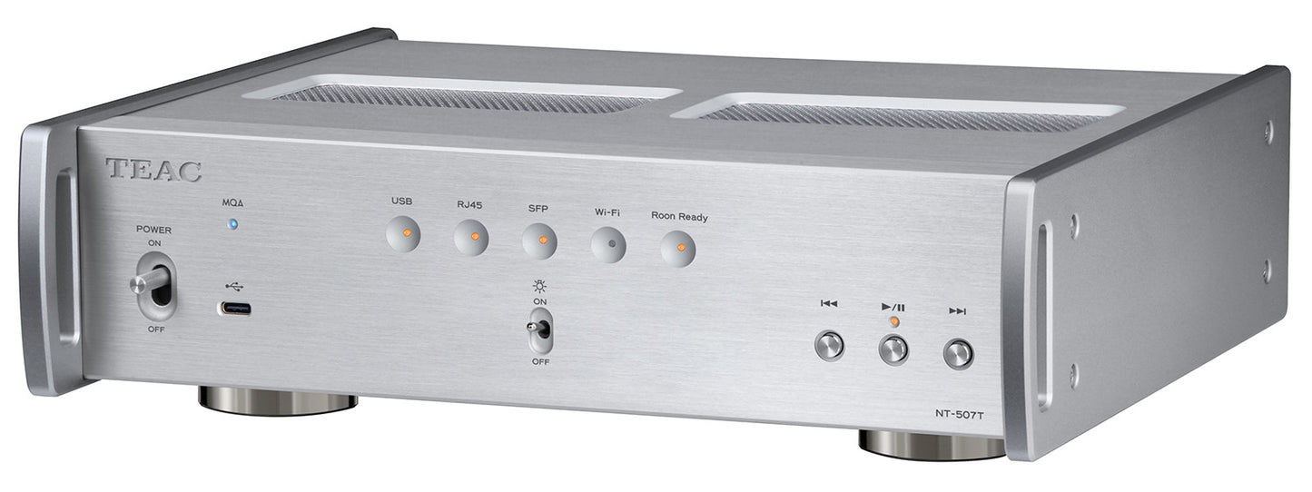 Teac NT-507T silver network transport senza DAC Hi-End